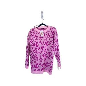Women’s leopard sweater